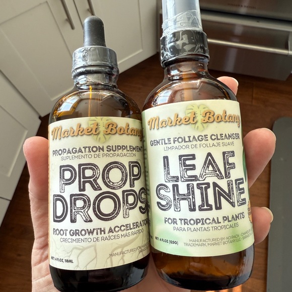 Other - Market Botany Prop Drops and Leaf Shine Set